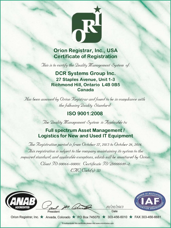 ISO 9001:2008